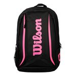 Borse Da Tennis Wilson EMEA Reflective Backpack black/pink
